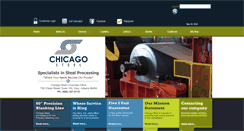 Desktop Screenshot of chicagosteel.net